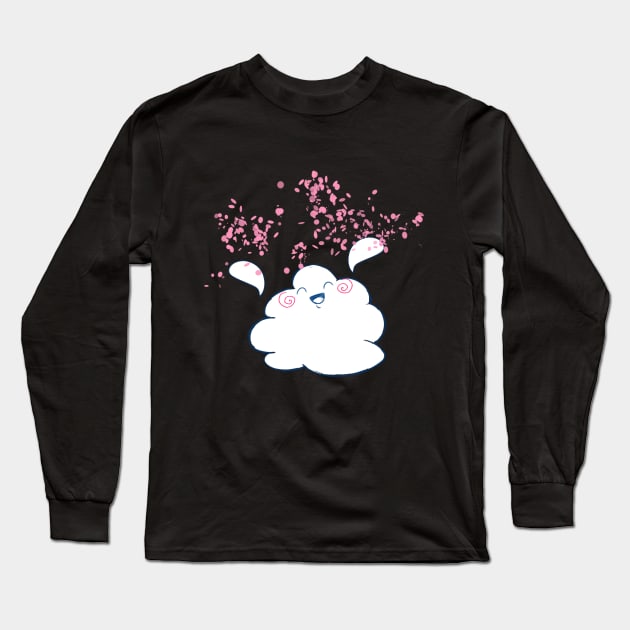 Wanda Happy Cloud 02 Long Sleeve T-Shirt by LironPeer